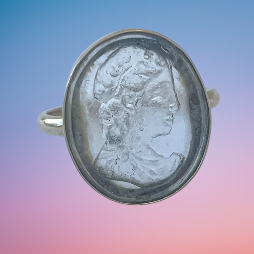 Antique roman intaglio ring - antique,