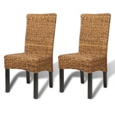 2/4/6 pcs Rattan Dining Chairs