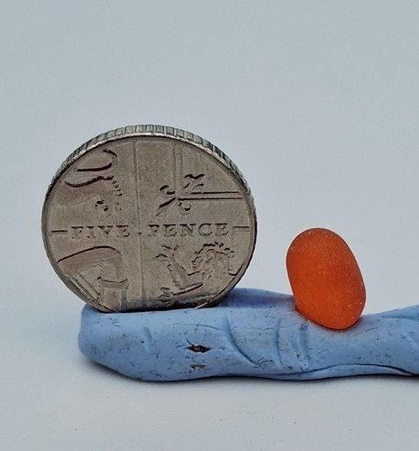 Orange seaham seaglass - seaham,