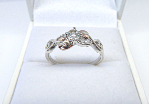 Clogau gold silver 9ct rose - silver, &