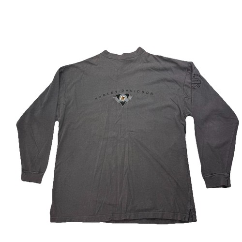 Harley davidson mens grey - davidson, xl