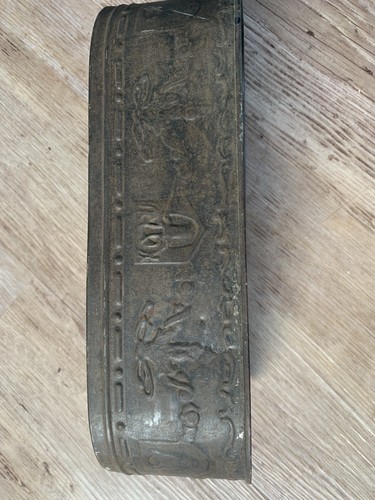 Antique vintage biscuit tin - antique,