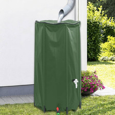 Rain Barrel Dark Green PVC