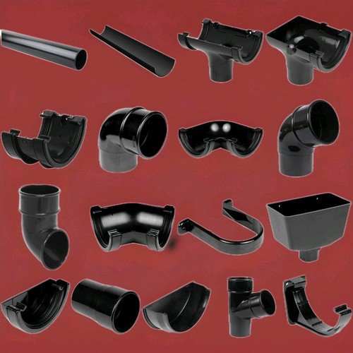 Rainwater guttering fittings - rainwater,