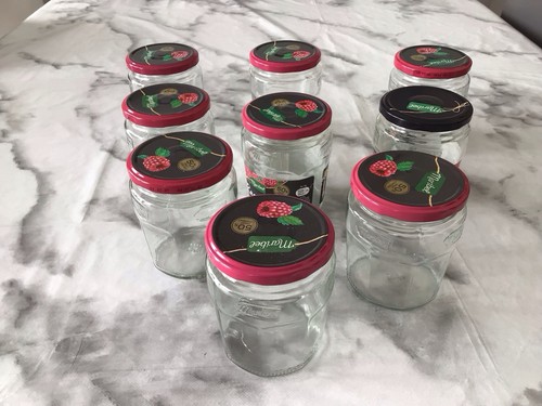 Jam honey jars 450g - 9x,