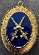 Northumberland Craft Past Provincial Grand Sword  Bearer Collar Jewel