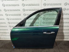 JAGUAR XJ X350 N/S PASSENGER SIDE LEFT FRONT DOOR GREEN HGZ