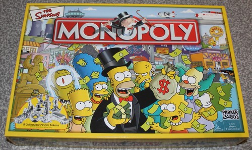 Monopoly the simpsons edition - the,
