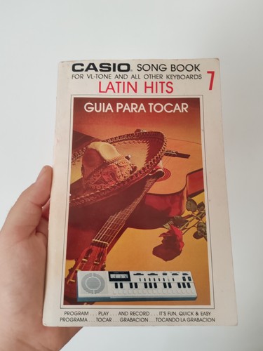Casio song music book - song, vl1