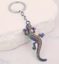 Multicoloured Metal Lizard