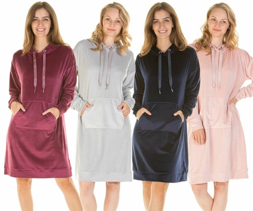 Marquise velour nightdress - velour,