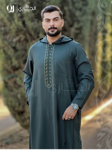Aljazi moroccan thobe for men - thobe,