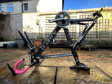 Planet X Stealth Pro Carbon Frame, Shimano Tiagra Groupset, Used for triathlons
