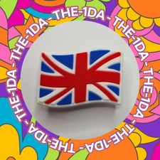 Union JACK UK FLAG - Charms For Crocs / Shoes - PVC - Country Travel