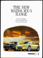 Mazda MX-5 1.6i & California 1.8i Advertising Supplement 1995 UK Market Brochure