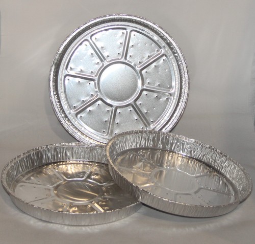 300 round aluminium - 8",