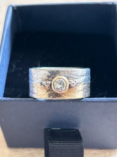 Gold and silver diamond - gold,