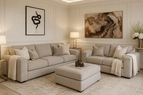 Luxury ruby sofa - sofa, set