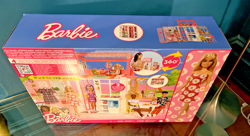Barbie dollhouse playset two - barbie, playset,