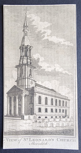 Antique 1770 print st - antique,