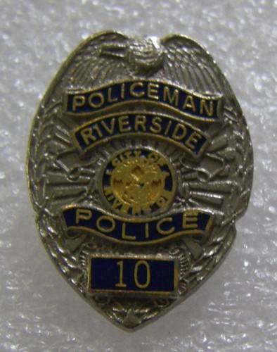 Pin police city riverside - of,