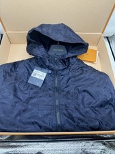 Louis Vuitton - Monagram Reversible Windbreaker -Marine- 100% Authentic - 48✅🆕