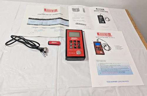 Spi ultrasonic thickness gage - thickness,