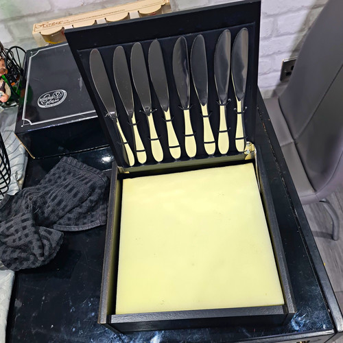 16pc stainless steel cutlery - steel,