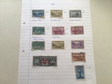 Canada 1946 used stamps on