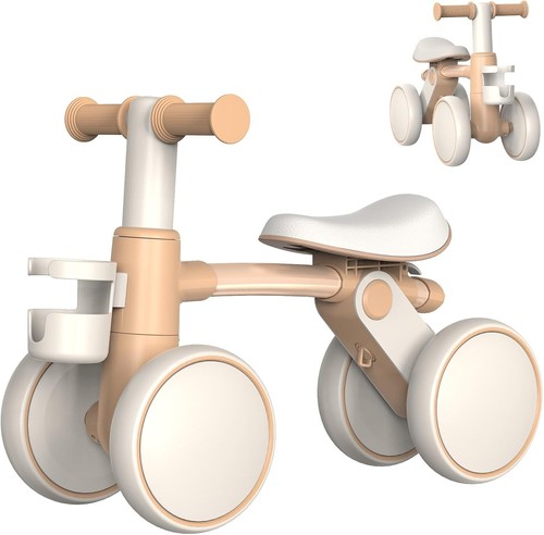 Baby balance bike 4 wheels - baby,