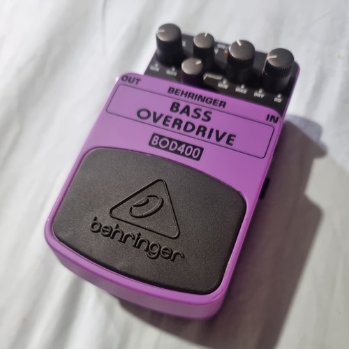 Behringer bass overdrive - behringer,