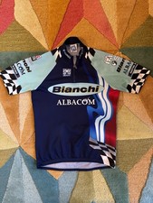 Vintage / Retro Santini Cycle Top - Bianchi / Albacom - Medium