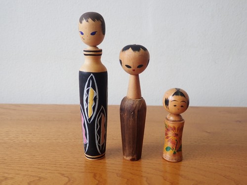 Vintage japanese kokeshi - japanese,
