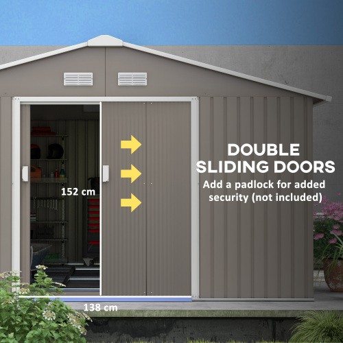 11ft large garden shed - 13, x