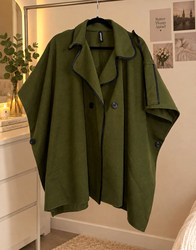 Made italy green wool - in,