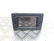 NISSAN QASHQAI SAT NAV RADIO STEREO HEAD UNIT WITH CODE 7612830076 25915BH30E