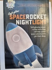 Soft-glow Space Rocket Night