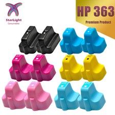 Ink Cartridge 363 Fits For HP PhotoSmart C5180 C6180 C7180 C7280 C8180 3310 LOT