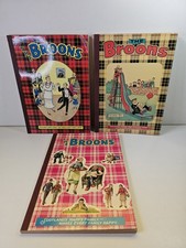 3x The Broons Annuals - 1966, 1973, 1975 - Paperback Bundle