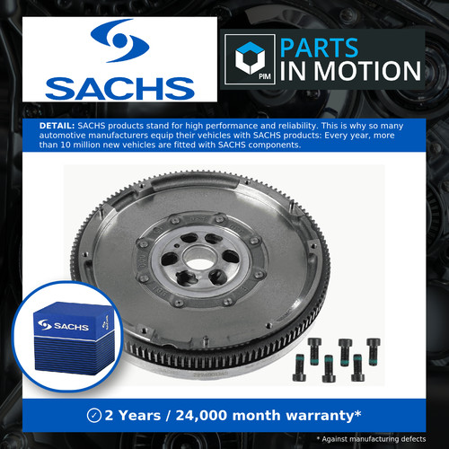 Dual mass flywheel dmf - mass, fits