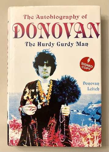 Signed donovan leitch hurdy - signed, leitch,