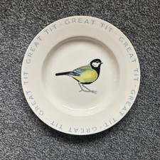 Emma Bridgewater Great Tit 8.5" Birds Plate VGC