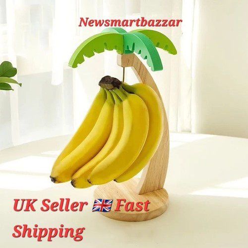 Wooden banana rack - wooden, hanging