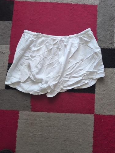 Primark white shorts - 12-14,