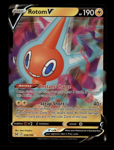 Rotom 058 196 lost - lost, origin