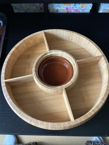 Wooden lazy susan - lazy,