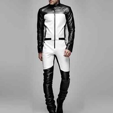 Men's Black Genuine Leather