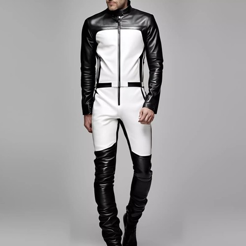 Men black genuine leather - men's,