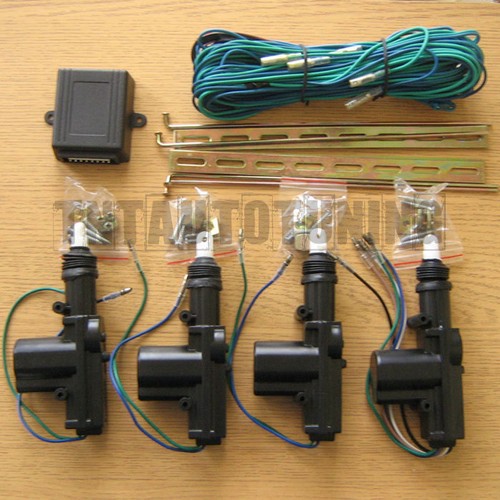 New central locking kit - with, 4