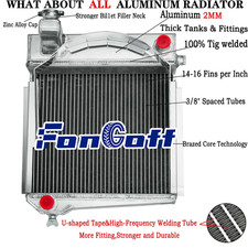 3 Rows Radiator Fit Austin